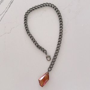 Statement Necklace - Brilliant Stone. 23 1/2”